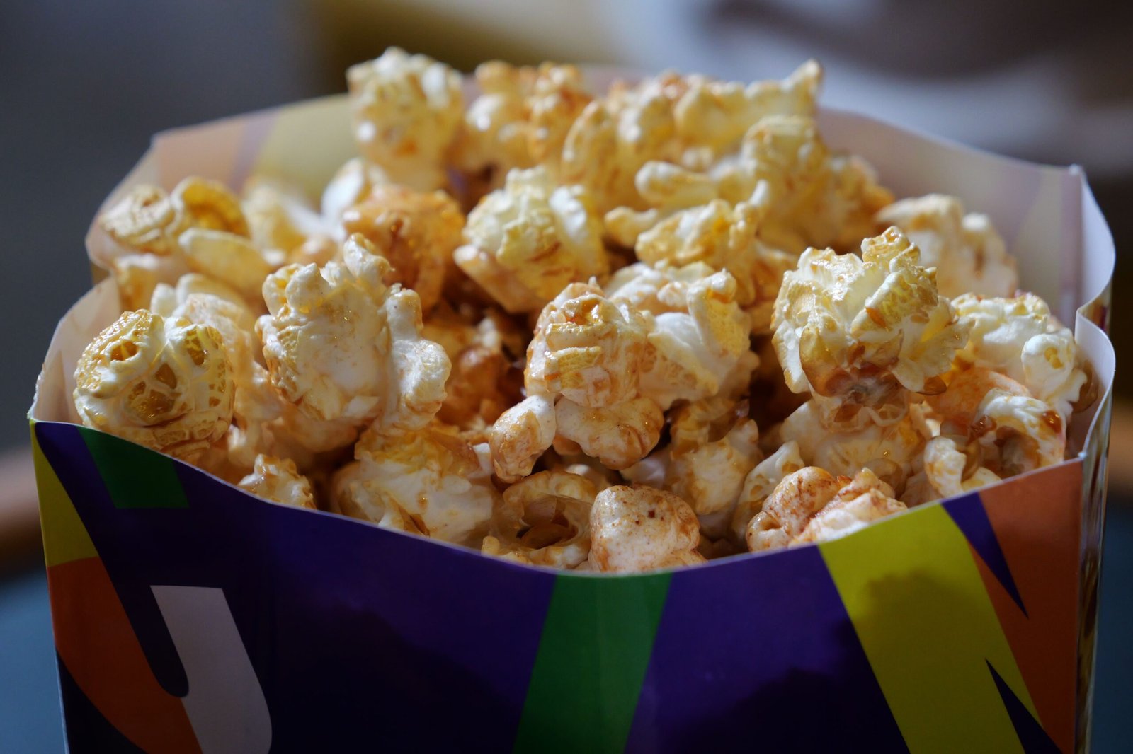 A colorful box of popcorn ready for a movie night — the question with 72 Hours is whether the comedy earns the snack (Photo: Pexels)