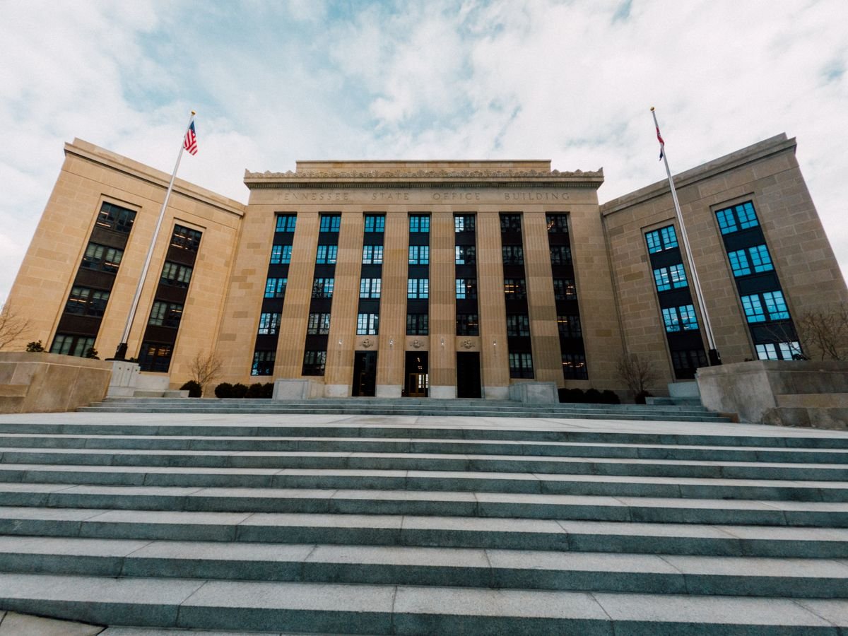 The Federal Reserve building facade in Washington, D.C.